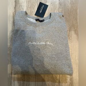 Pretty little things oversized crewneck